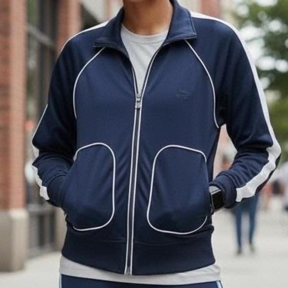 Oleg Cassini Sport Vintage‎ Zipped Up Track Jacket Women's Small